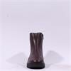 Pepe Saenz Sara Side Zip Wedge Boot - Burgundy Leather